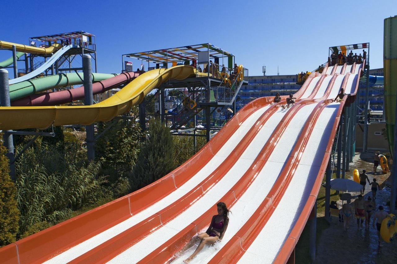 Aqua Nevis Hotel & Aqua Park Sunny Beach Buitenkant foto